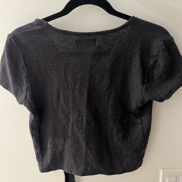 Madewell texture & thread wrap top - Picture 3 of 3